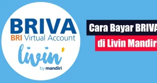 Cara Bayar BRIVA di Livin Mandiri