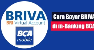 Cara Bayar BRIVA di m-Banking BCA