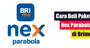 Cara Beli Paket Nex Parabola di Brimo