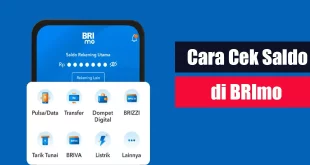 Cara Cek Saldo di BRImo