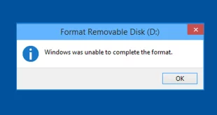 Cara Mengatasi Hardisk Windows Was Unable to Complete The Format