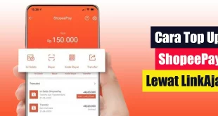 Cara Top Up ShopeePay Lewat LinkAja