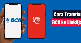 Cara Transfer BCA ke LinkAja