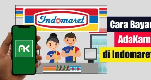 Cara Bayar AdaKami di Indomaret