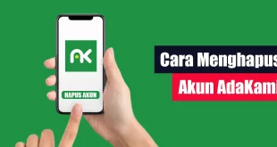 Cara Menghapus Akun AdaKami