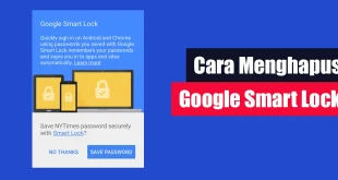 Cara Menghapus Google Smart Lock