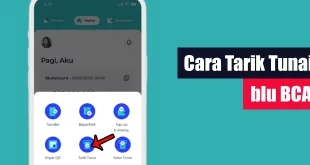 Cara Tarik Tunai blu BCA