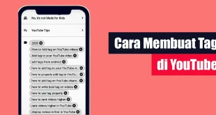 Cara Membuat Tag di YouTube