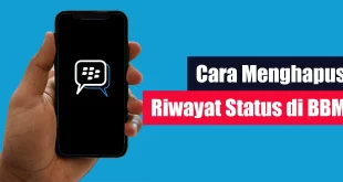 Cara Menghapus Riwayat Status di BBM