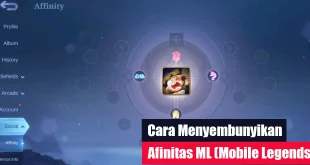 Cara Menyembunyikan Afinitas ML