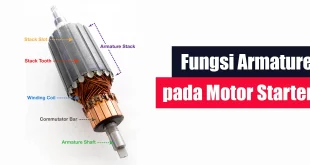 Fungsi Armature pada Motor Starter