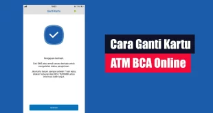 Cara Ganti Kartu ATM BCA Online