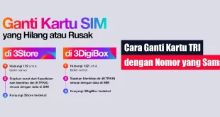 Cara Ganti Kartu TRI dengan Nomor yang Sama