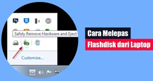 Cara Melepas Flashdisk dari Laptop