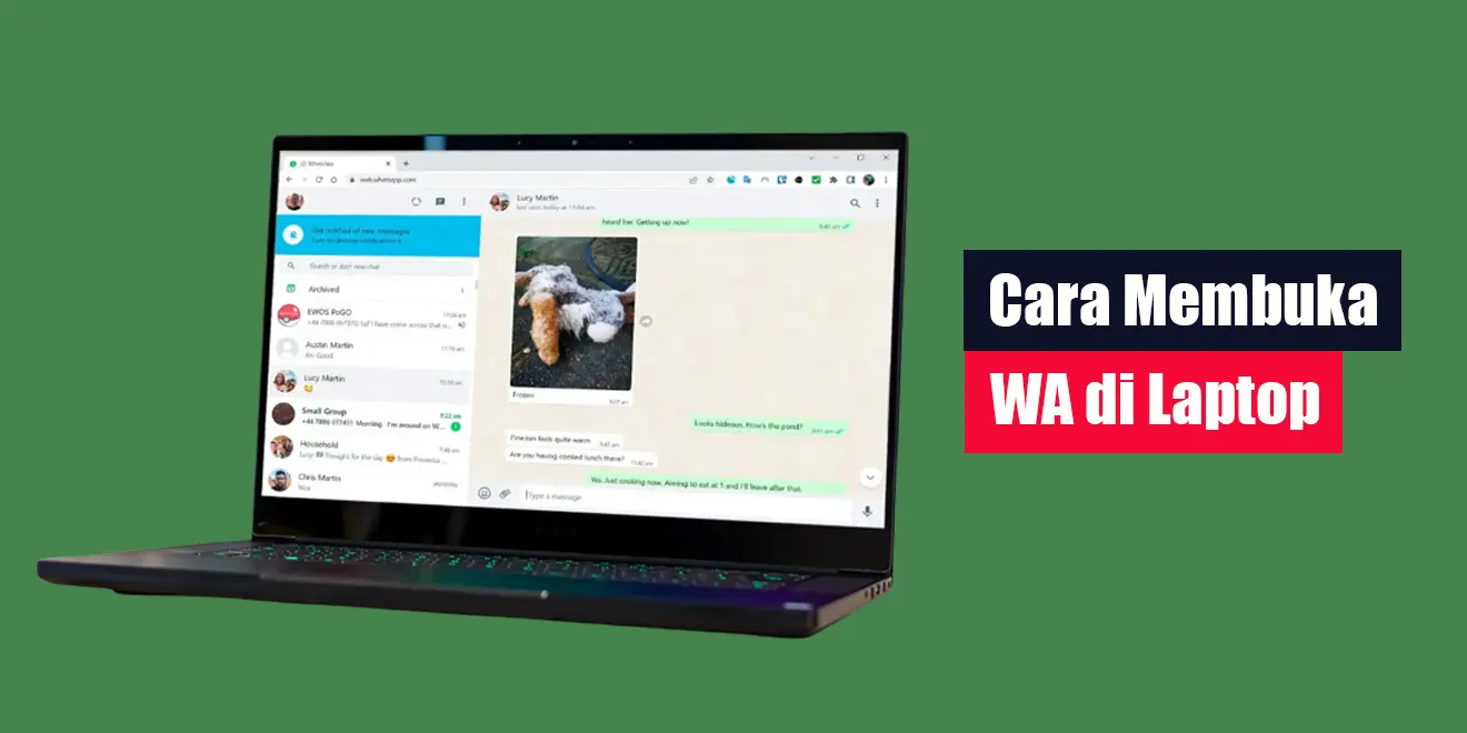 Cara Membuka WA di Laptop | LintasWarganet.com