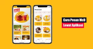 Cara Pesan McD Lewat Aplikasi