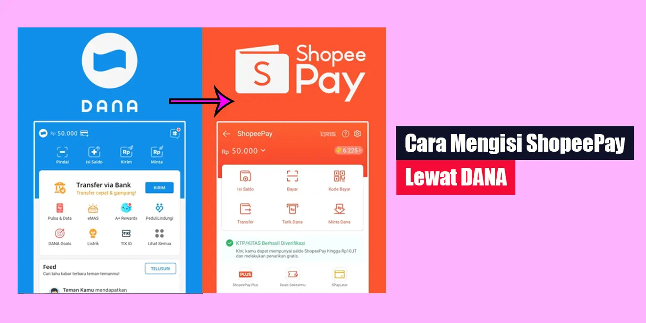 Cara Mengisi Shopeepay Lewat Dana Lintaswarganet Com